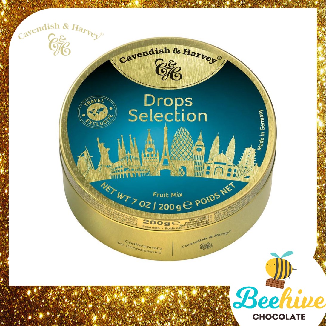 Cavendish and Harvey Fruit Mix Drops Selection 200g [Travel Blue]